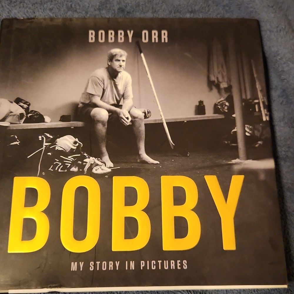 Bobby Orr My Life In Pictures Signed HB  Book